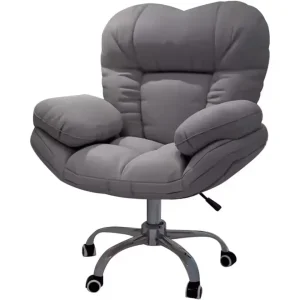 Dark Gray Recliner Gaming Chair with Lift